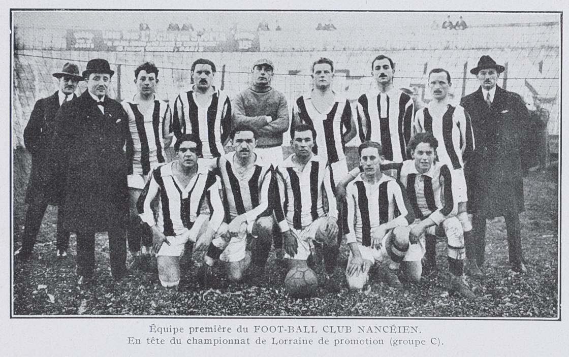 Contenu du Equipe première du foot-ball club nancéien