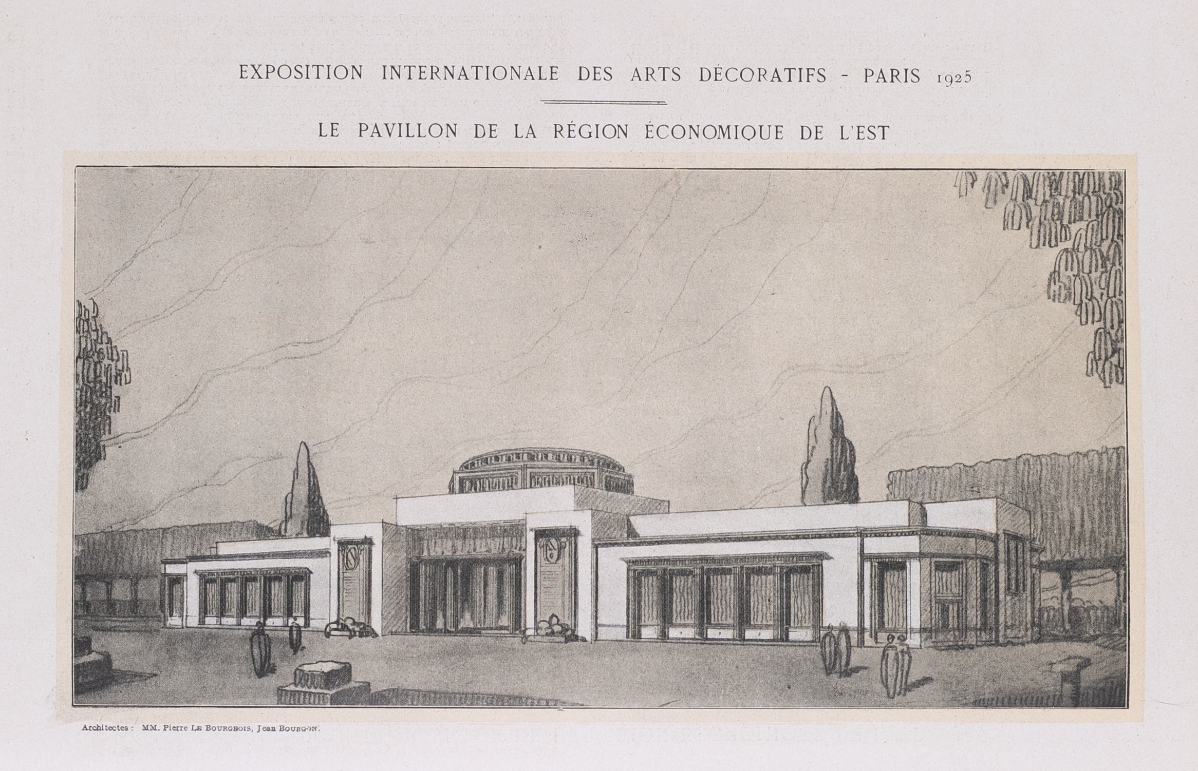Contenu du Le pavillon de la région économique de l'Est