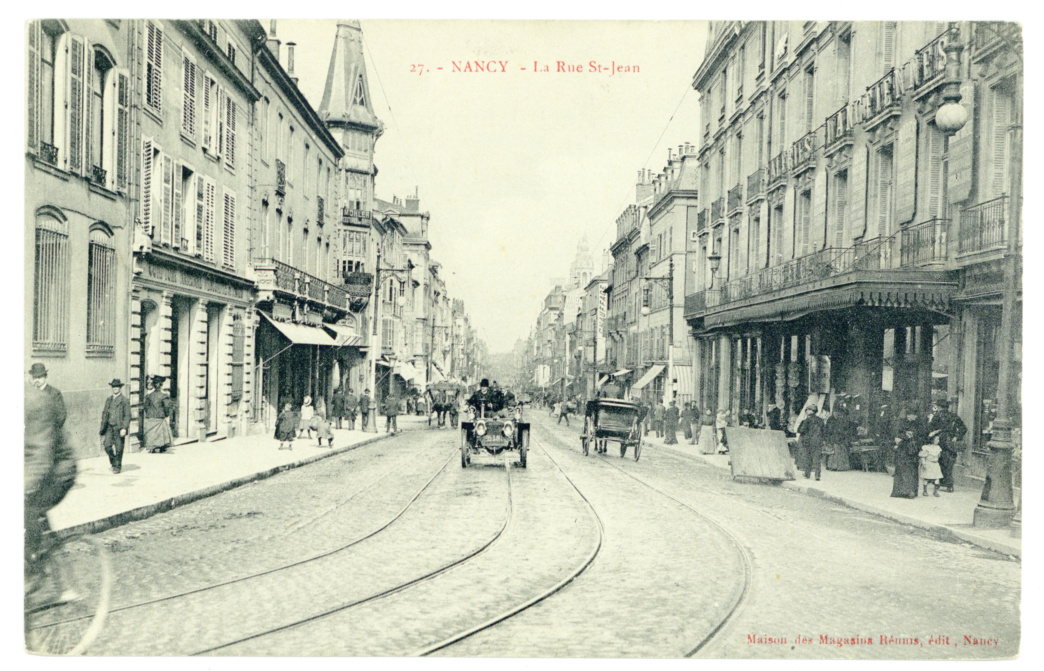 Contenu du Nancy : la rue St-Jean