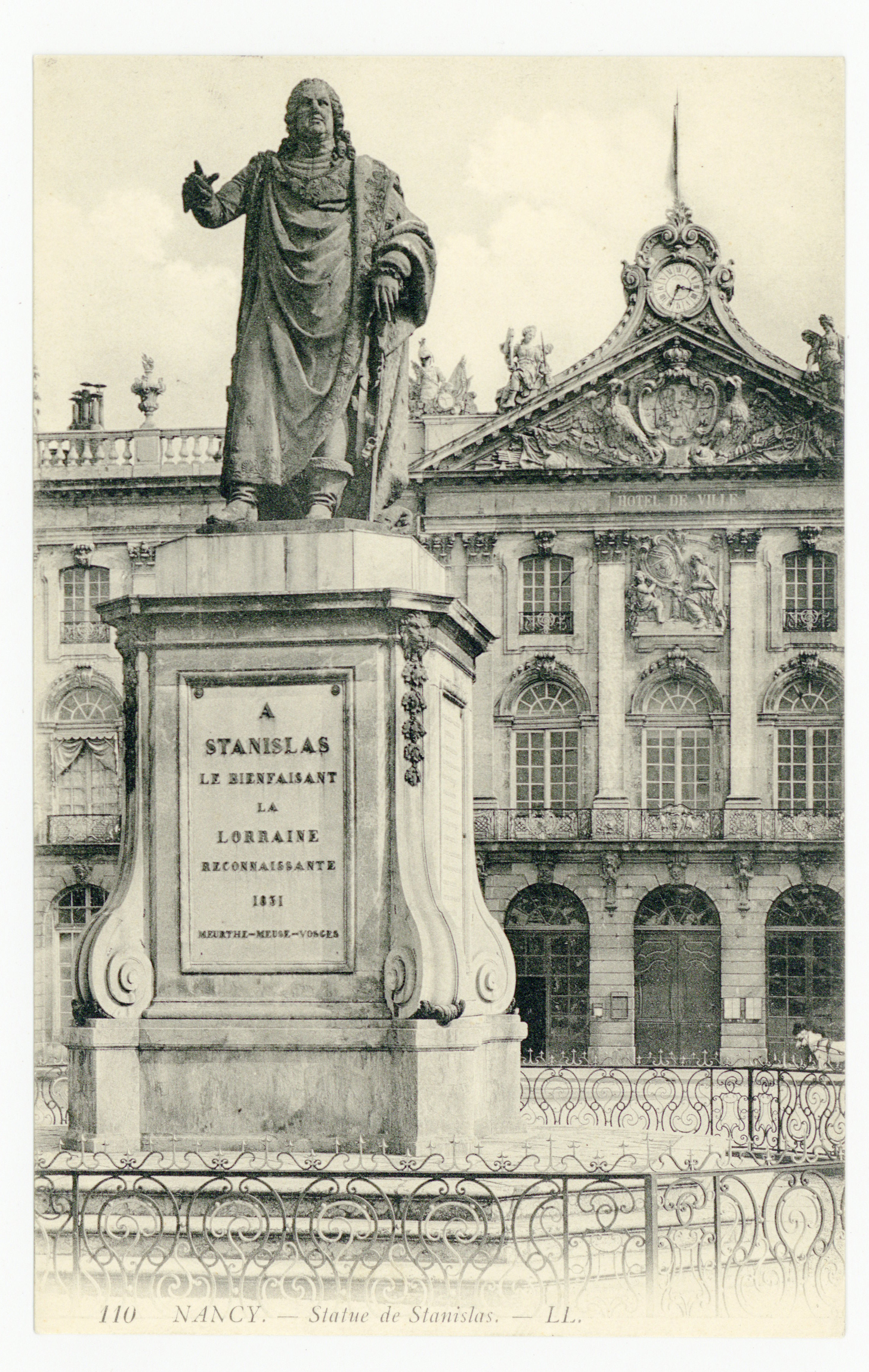 Contenu du Nancy : statue de Stanislas