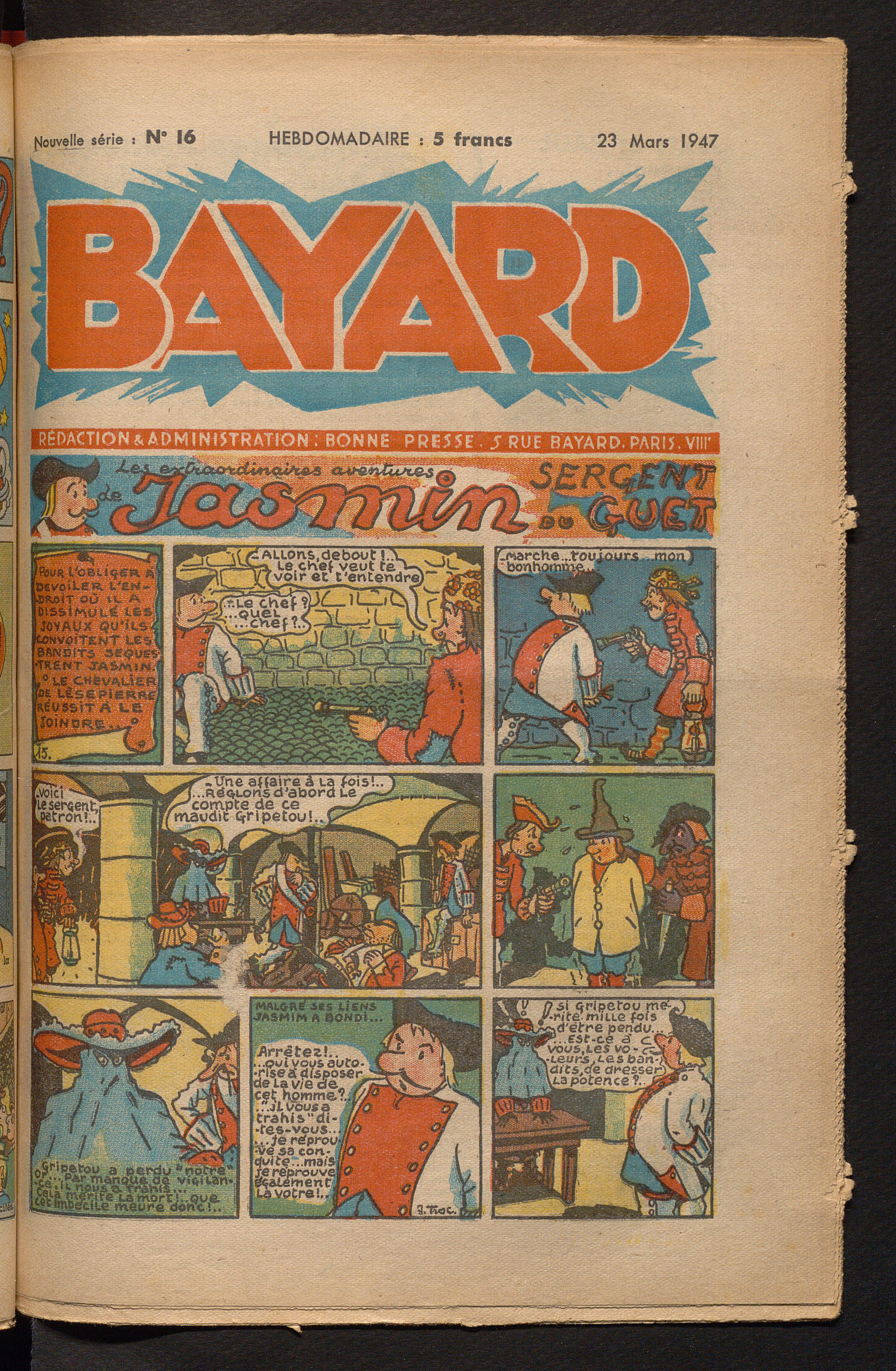 Contenu du Bayard