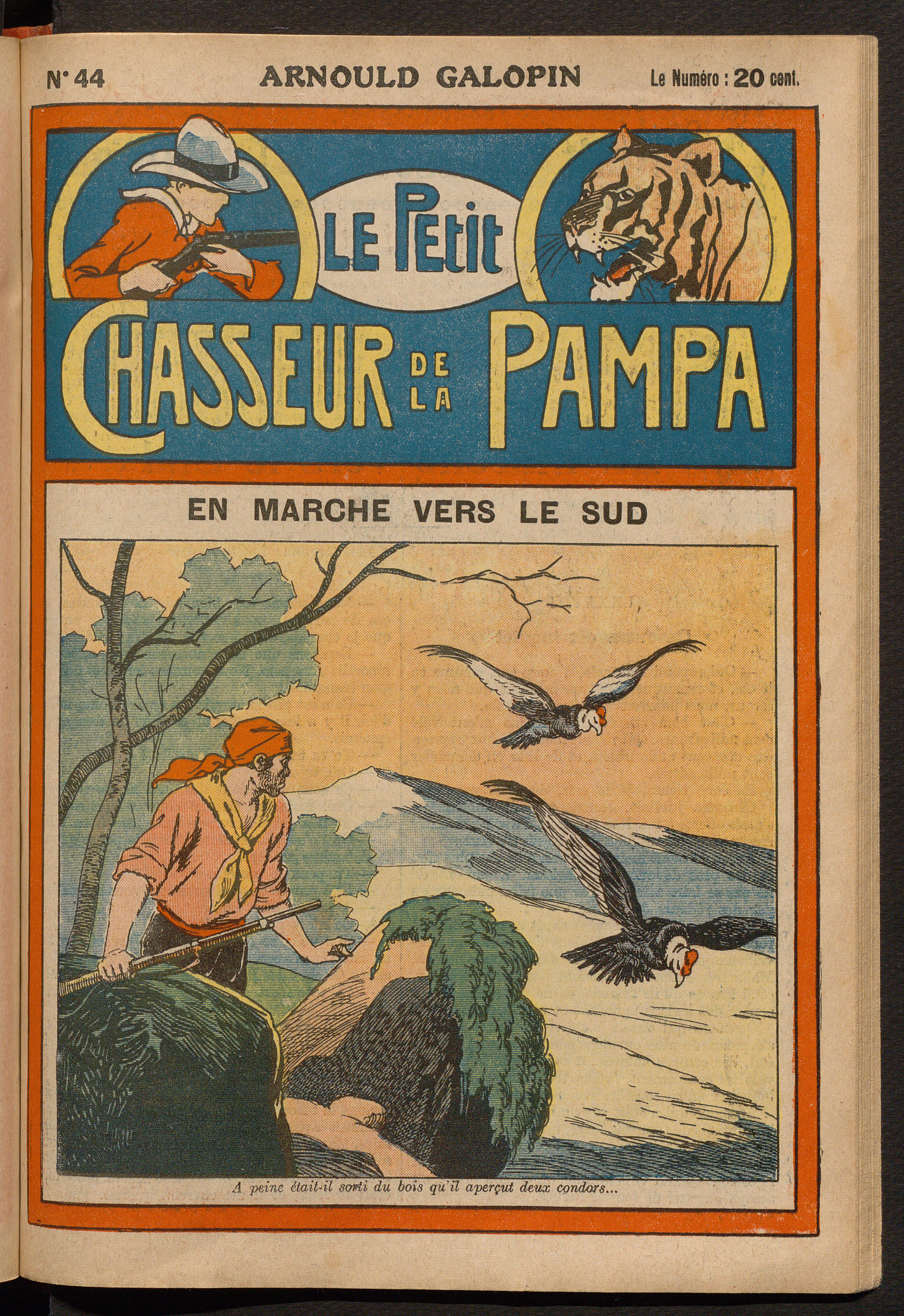 Contenu du Le Petit Chasseur de la Pampa