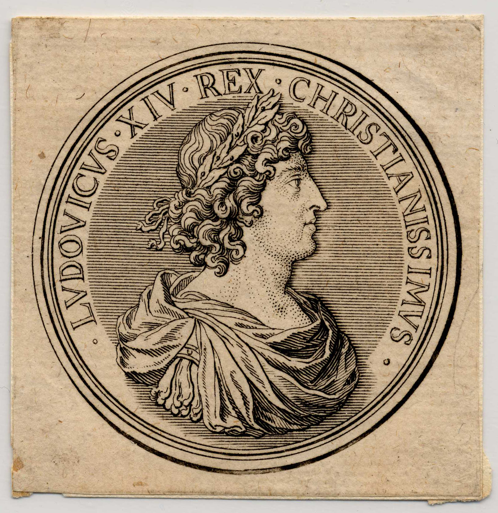 Contenu du Médaille représentant Louis XIV