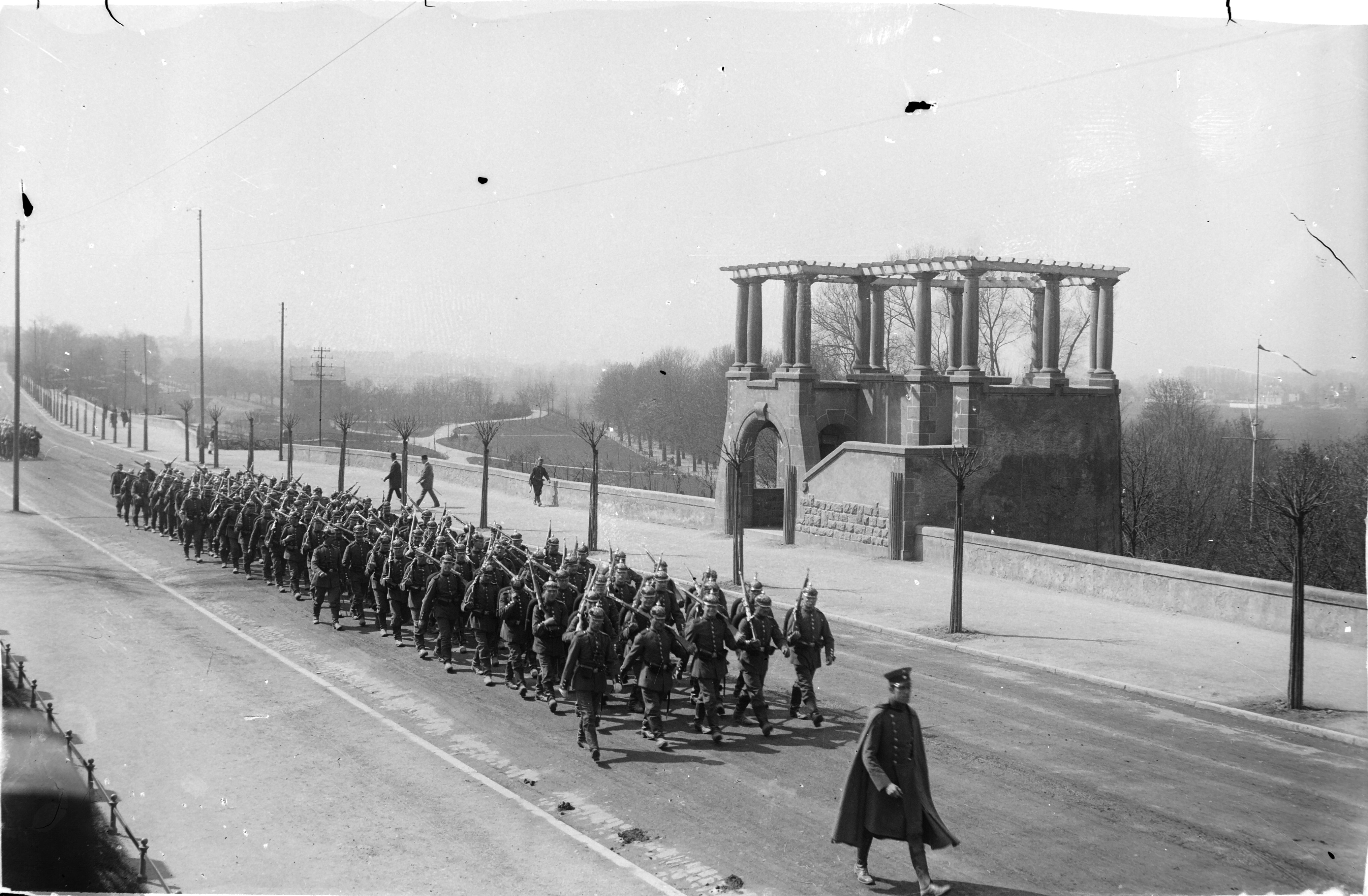 Contenu du [Parade militaire allemande avant 1918]