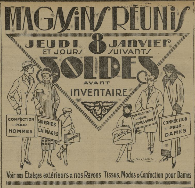 Contenu du Magasins réunis