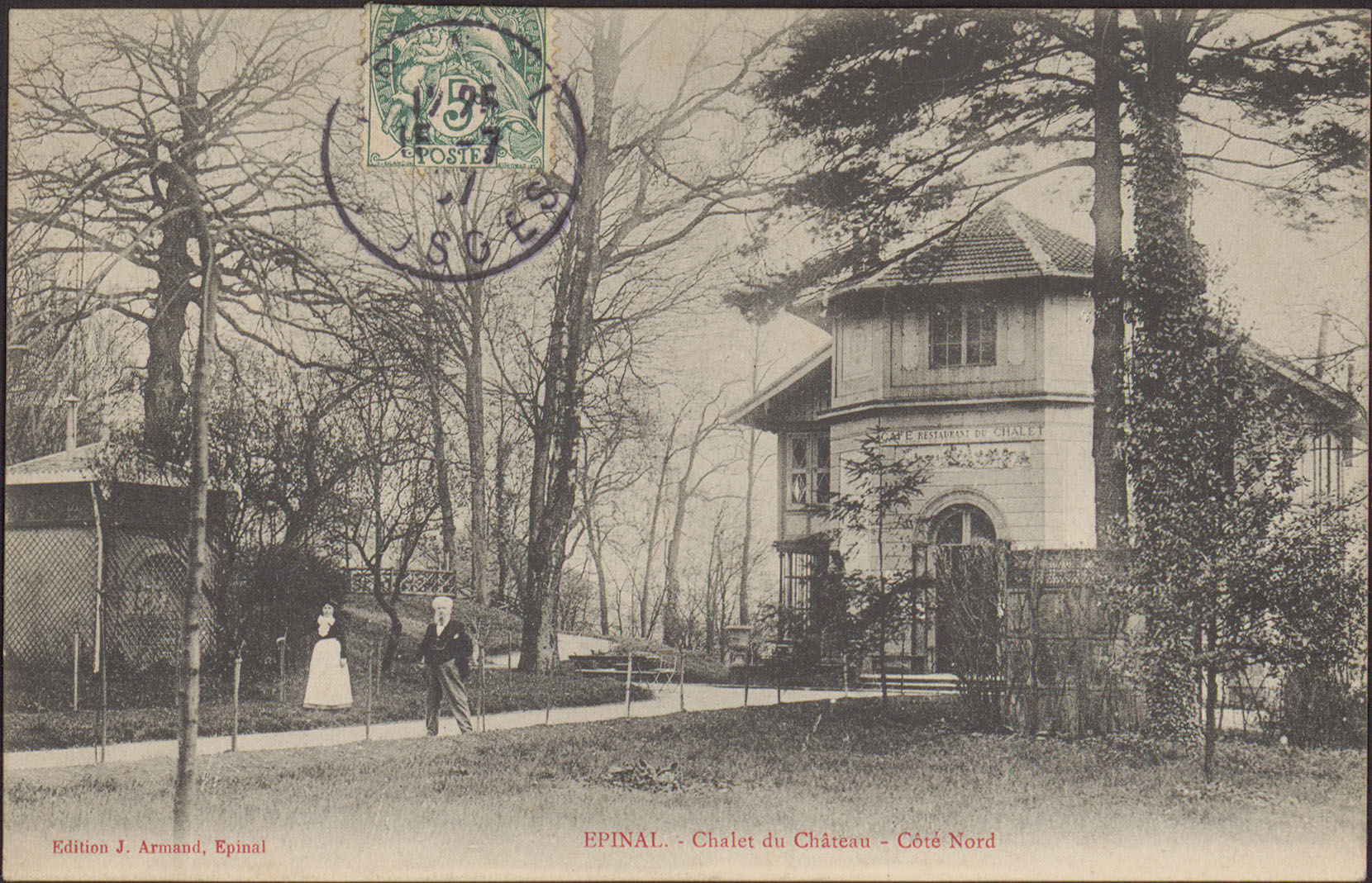 Contenu du Épinal, Le Châlet du Château, Côté Nord