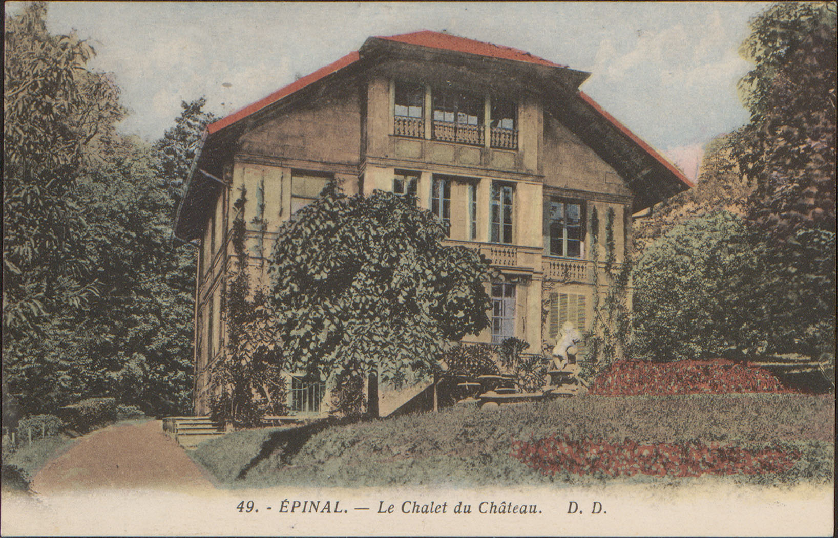 Contenu du Épinal, Le Châlet du Château