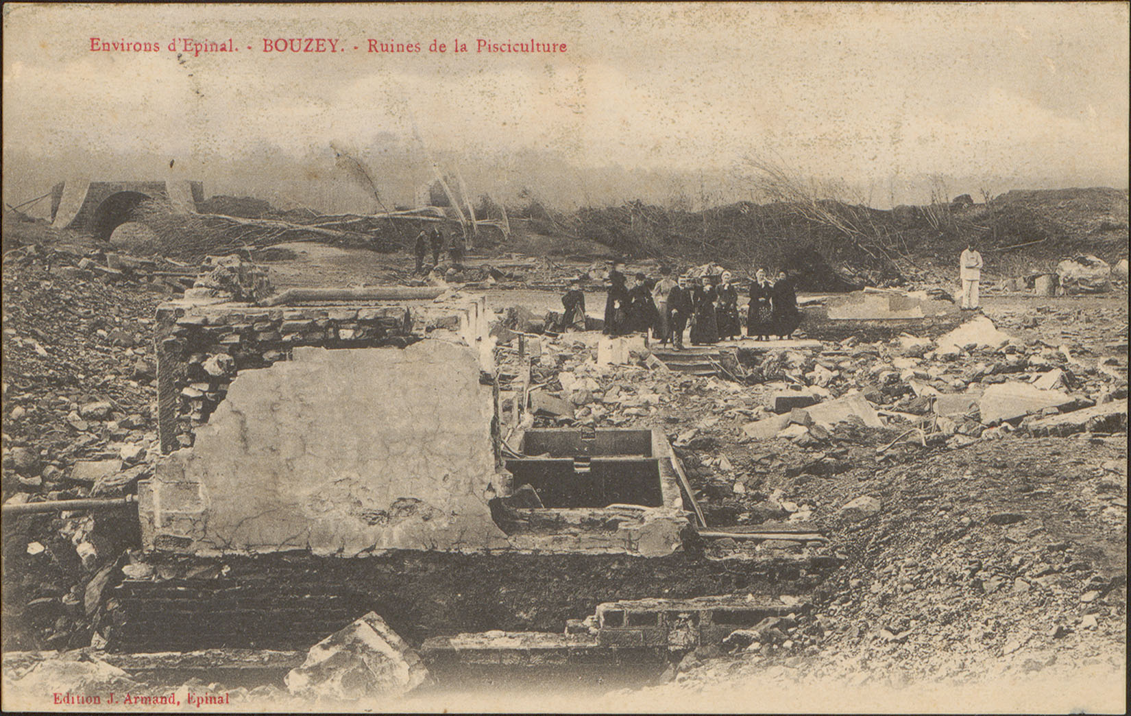 Contenu du Environs d'Épinal, Bouzey, Ruines de la Pisciculture
