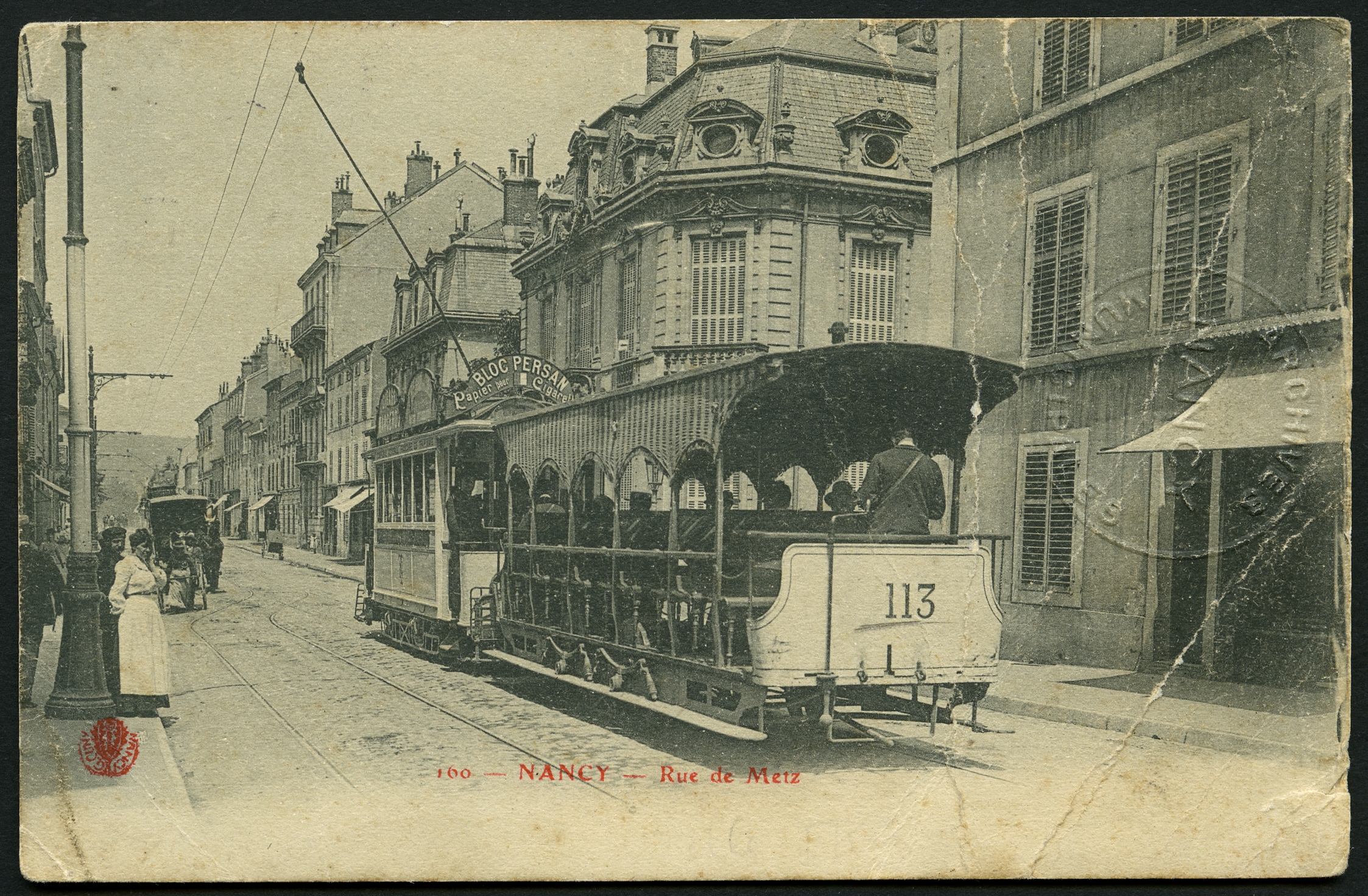 Contenu du Nancy. Rue de Metz