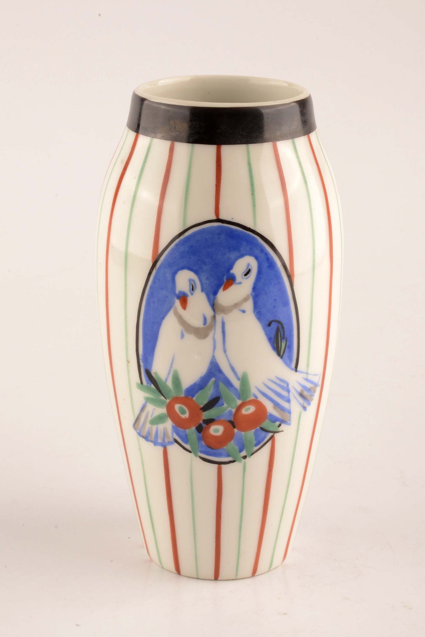 Contenu du Les Arts Réunis, Vase à décor de colombes © Nancy, musée de l’École de Nancy, photo Damien Boyer