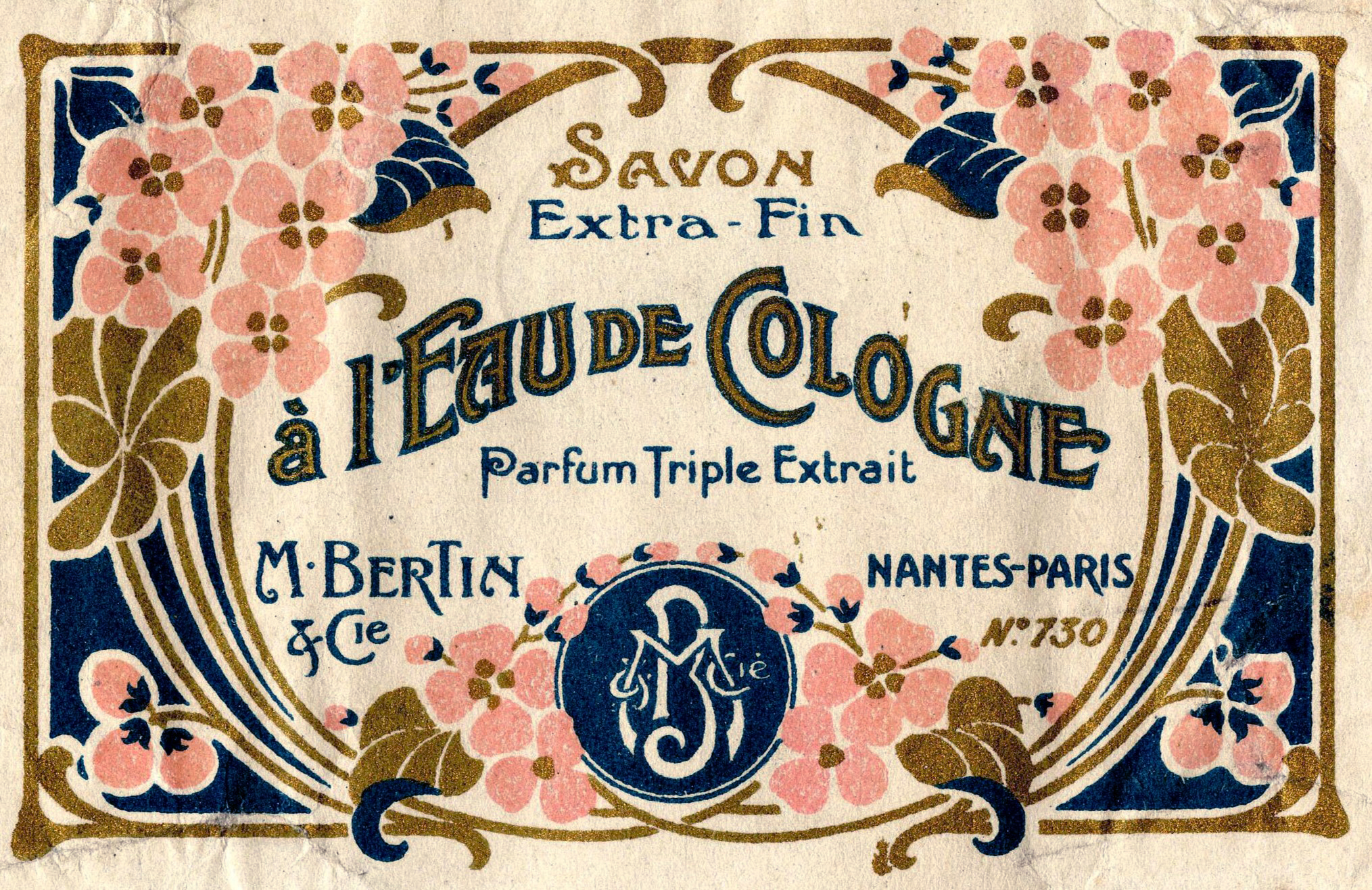 Contenu du Savon extra-fin à l'eau de Cologne