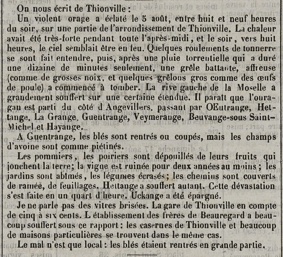 Contenu du Le Moniteur de la Moselle, 8 août 1862, p.3