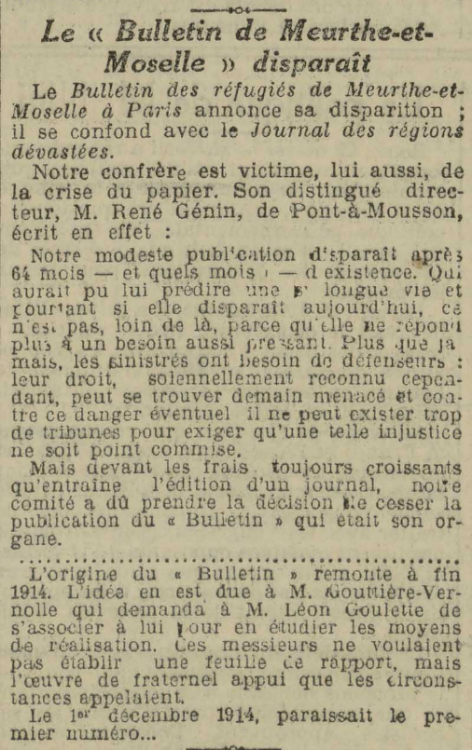 Contenu du L'Est Republicain30031920