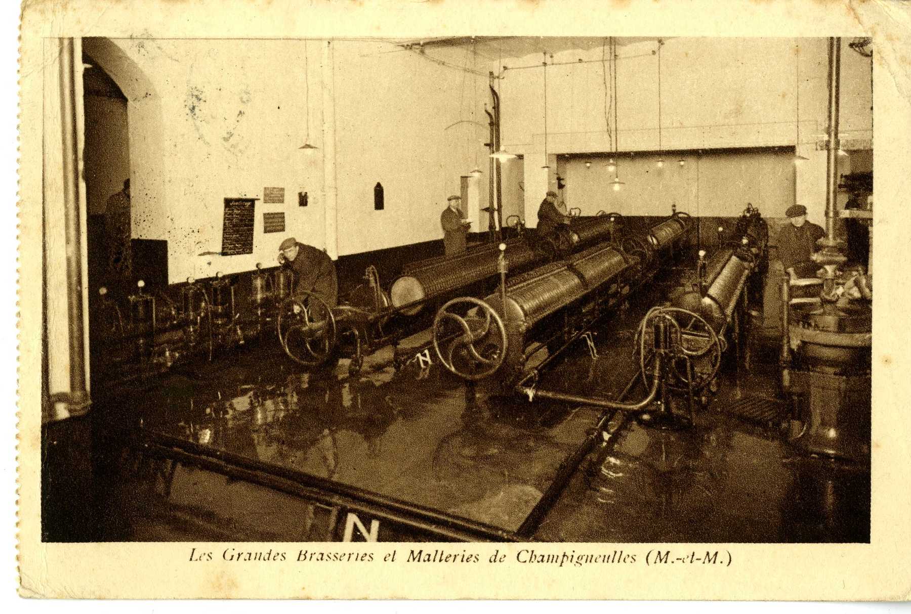 Contenu du Les Grandes Brasseries et Malteries de Champigneulles (M.-et-M.) : salle des filtres