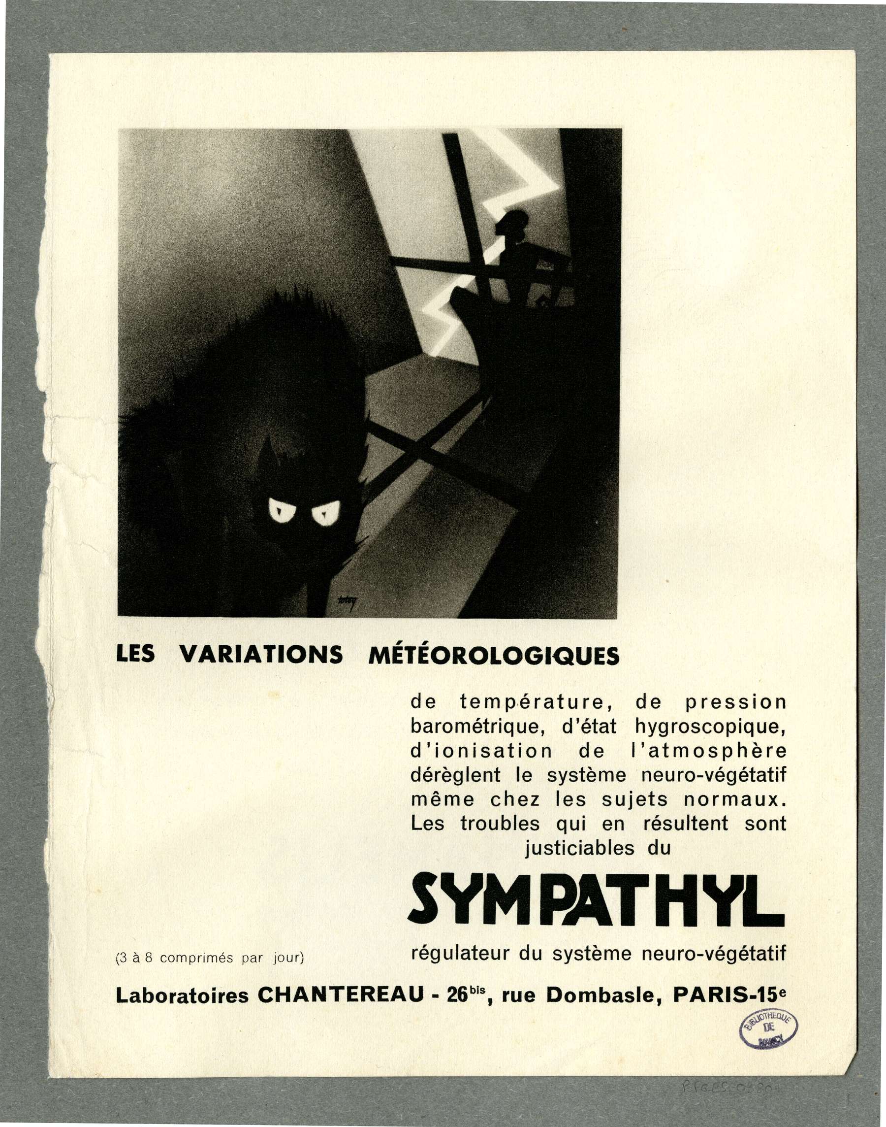 Contenu du Sympathyl