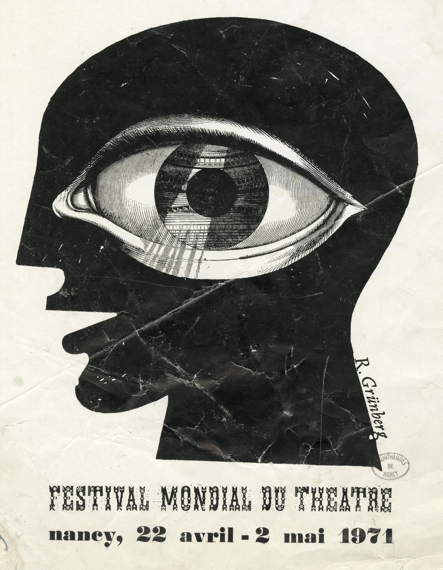 Contenu du Festival mondial du théâtre. Nancy, 22 avril – 2 mai 1971