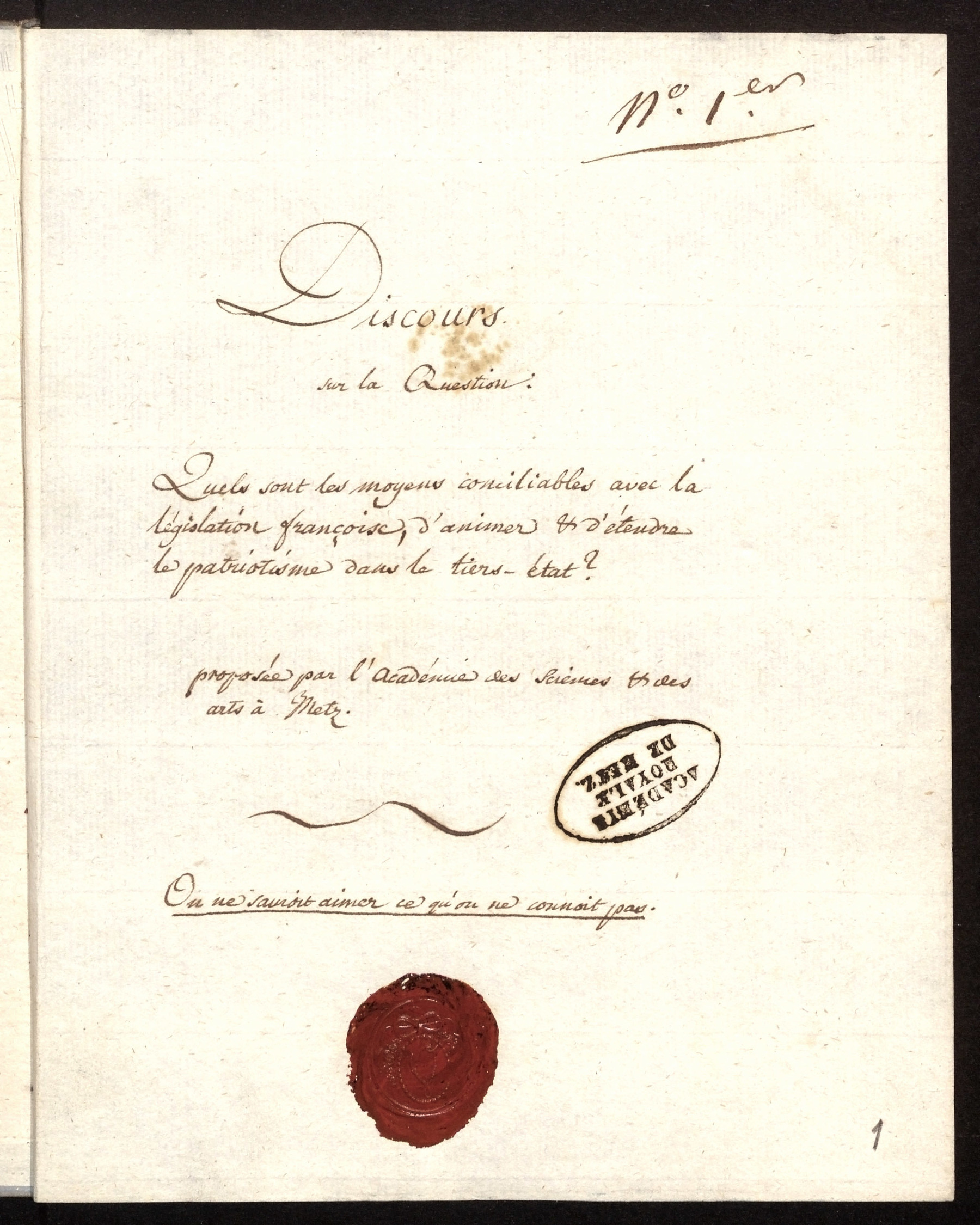 Contenu du Archives de l'Académie nationale de Metz. Volume 13 : Économie politique et sociale