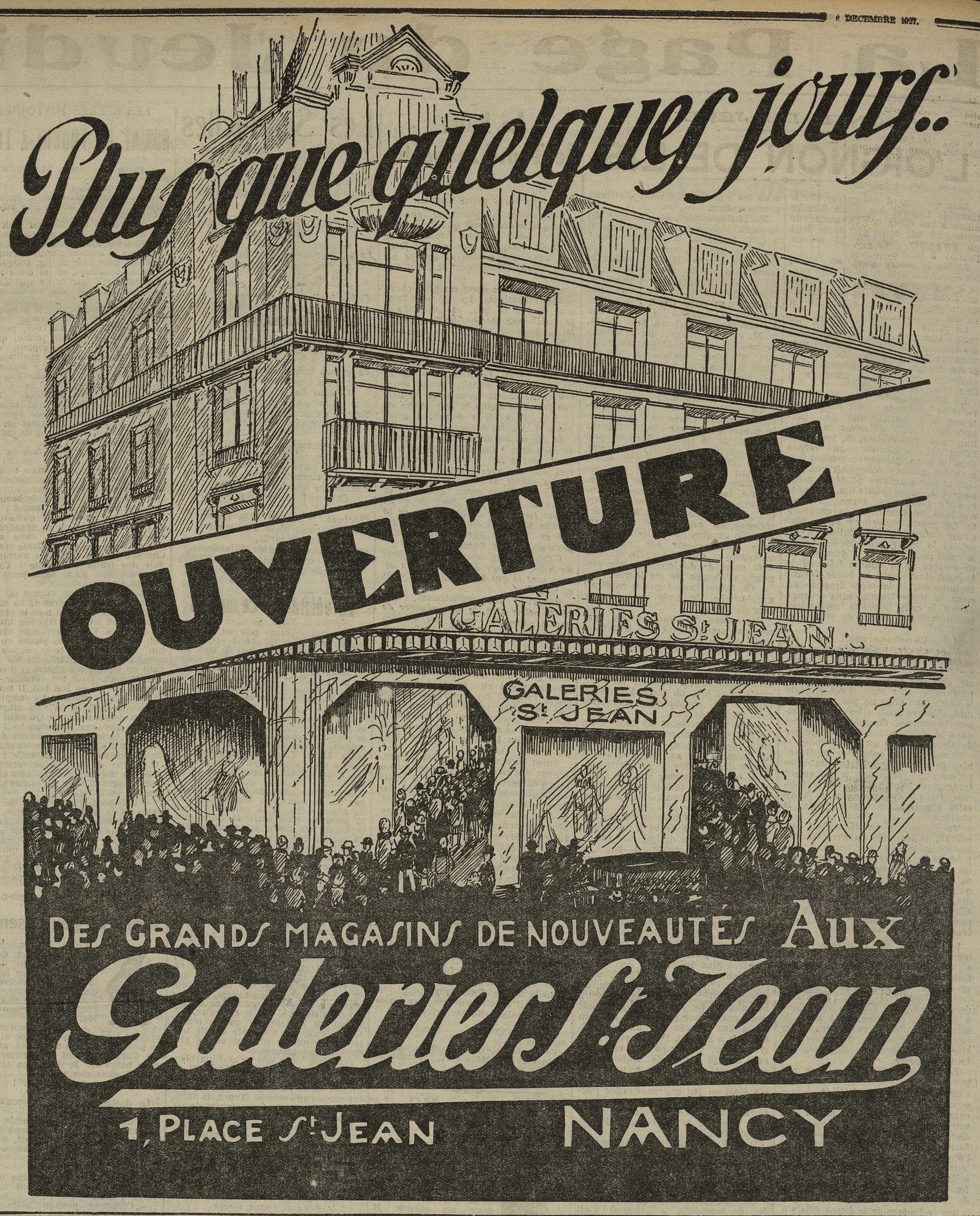 Contenu du Galeries Saint Jean