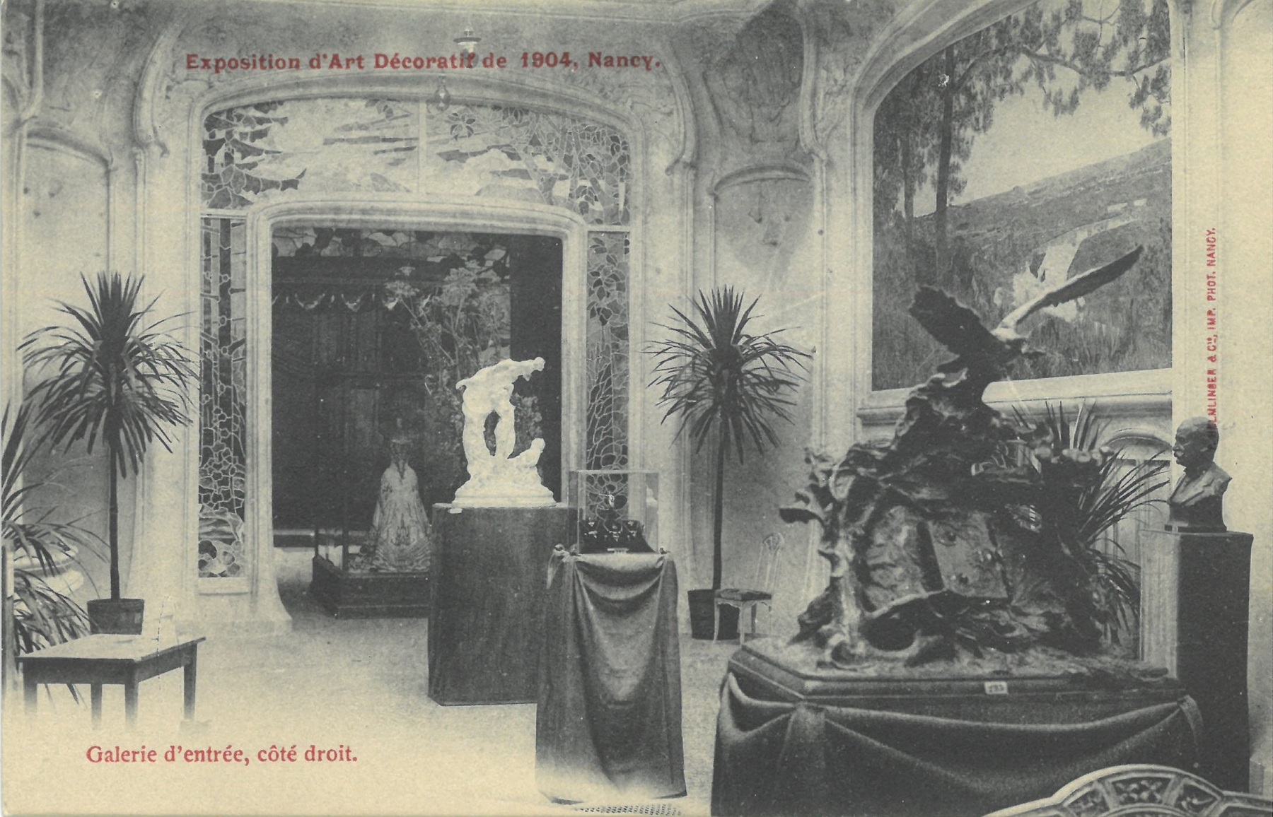 Contenu du Exposition d'Art décoratif de 1904, Nancy