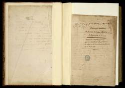 Ouvrages manuscrits du feu roi de Pologne Stanislas 1er, la plupart écrits…