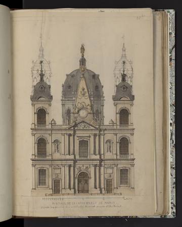 Portail de la cathédrale de Nancy