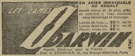 Les lames Darwin