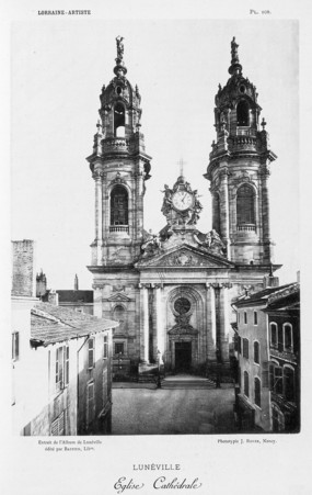 Lunéville : église cathédrale