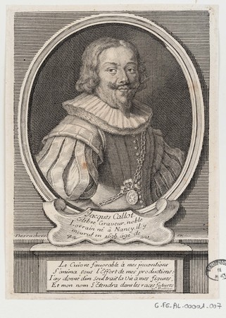 Jacques Callot célèbre graveur noble lorrain né à Nancy il y mourut en 163…