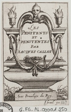 Les penitents et penitentes par Iaques Callot