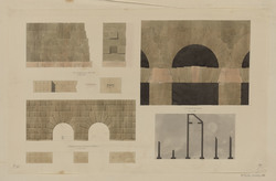 Mur d'enceinte du temple de Nerva, du temple de la concorde, du forum de C…