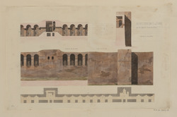 Mur d'enceinte de Rome près de l'église Saint Jean de Latran
