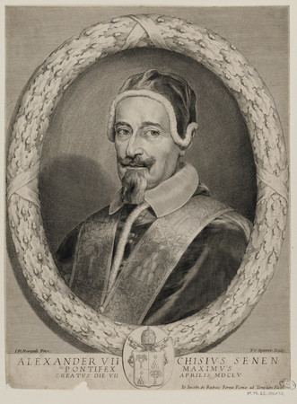 Portrait du pape Alexandre VII