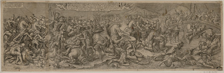 La bataille de Constantin, contre Maxence, d'après Raphaël