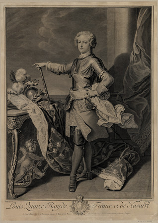Louis quinze Roy de France et de Navarre