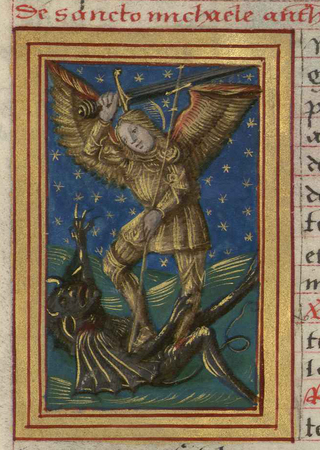 Saint Michel terrassant le dragon