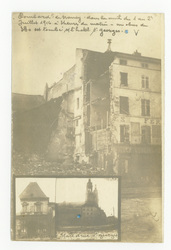 Bombardement de Nancy, dans la nuit du 1 au 2 juillet 1916 à 3 heures du m…