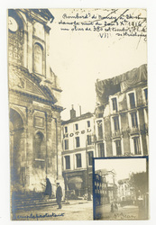 Bombardement de Nancy à 2h15 dans la nuit du 2 au 3 octobre 1916 un obus d…