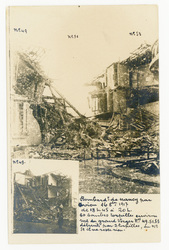 Bombardement de Nancy par avion 16 octobre 1917 de 18h45 à 20h 60 bombes t…