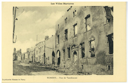 Nomeny. Rue de Vaudémont : les villes martyres