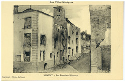 Nomeny. Rue Fourrier-d'Hincourt : les villes martyres