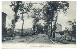 Bombardement de Pont-à-Mousson, guerre de 1914-1915
