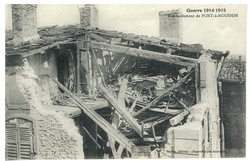 Bombardement de Pont-à-Mousson, guerre 1914-1915