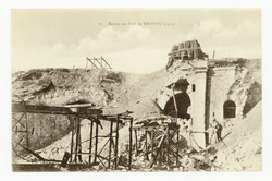 Entrée du Fort de Troyon (1915)