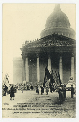 Glorification du Soldat Inconnu : transfert du cœur de Gambetta. La sortie…