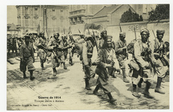 Troupes noires à Amiens, guerre de 1914