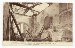 Reuil-sur-Marne : église côté sud de la nef