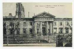 Palais de Justice, ruines de Reims