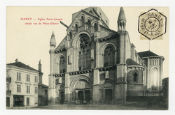 Nancy : église Saint-Joseph située rue de Mon-Désert