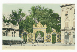 Nancy : fontaine d'Amphitrite