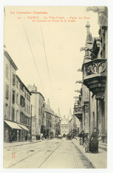 Nancy : la Ville-Vieille, palais des Ducs de Lorraine et porte de la Craff…